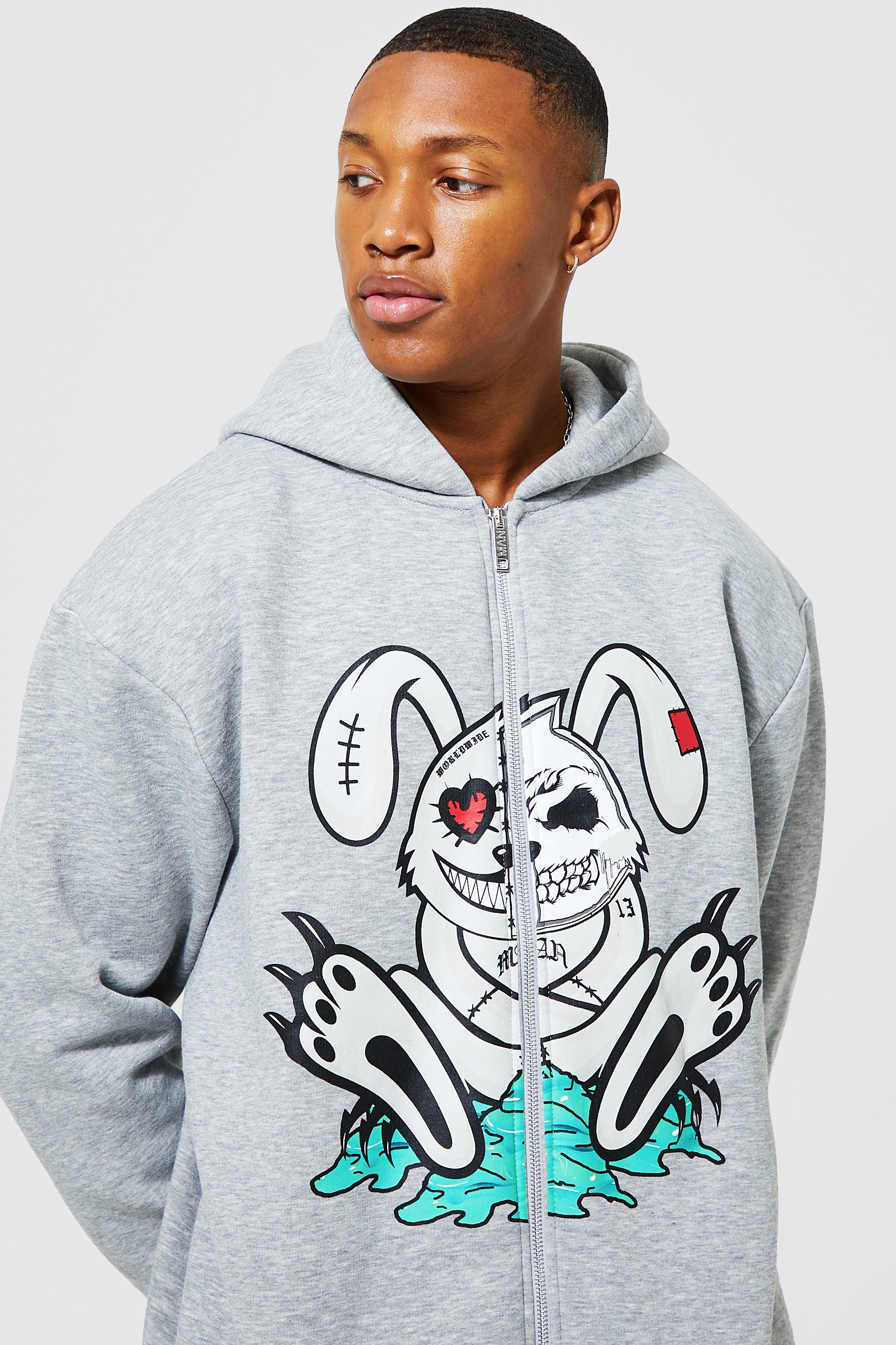 Oversized bunny online hoodie